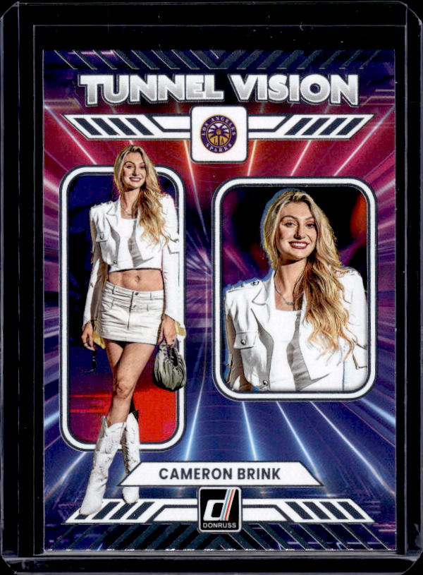 2025 Donruss WNBA #8 Cameron Brink Tunnel Vision