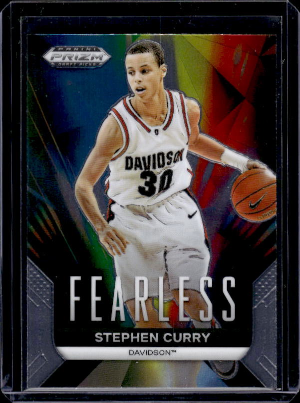 2024 Panini Prizm Draft Picks #19 Stephen Curry Fearless