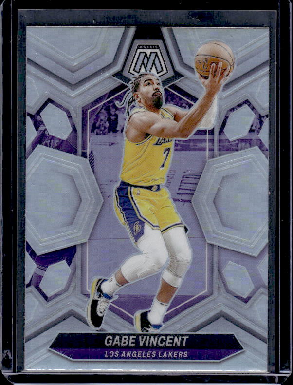 2023-24 Panini Mosaic #187 Gabe Vincent Silver
