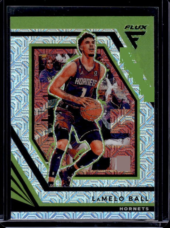 2022-23 Panini Flux #41 LaMelo Ball Silver Mojo