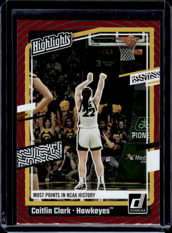 2024 Panini Caitlin Clark Collection #H11 Caitlin Clark Highlights Target