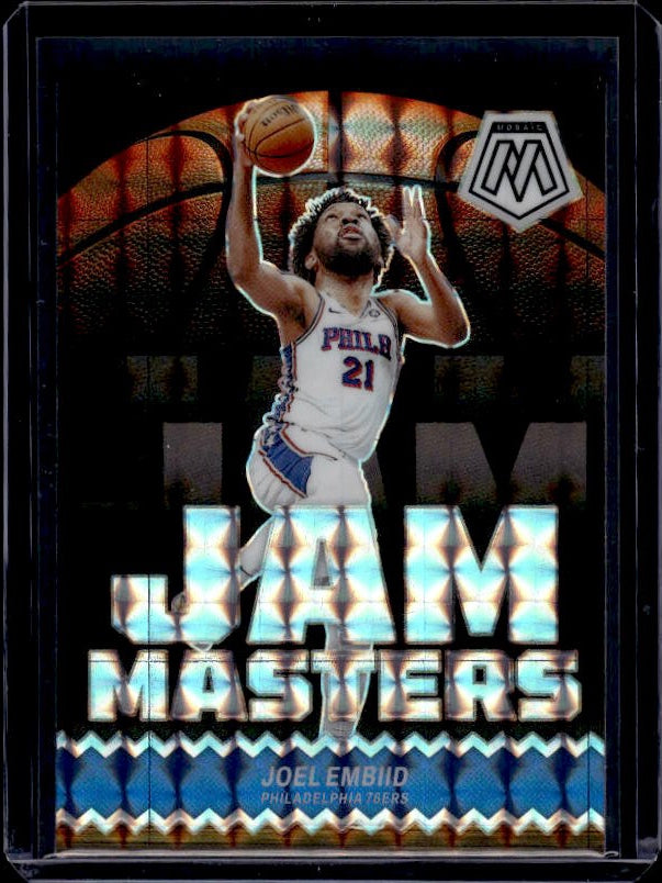 2023-24 Panini Mosaic #20 Joel Embiid Jam Masters Mosaic