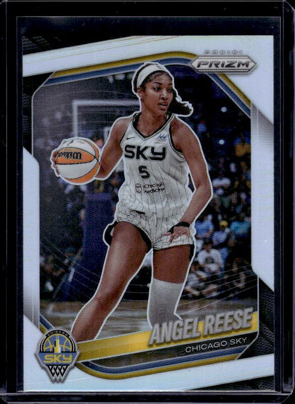 2025 Panini Prizm WNBA #92 Angel Reese Silver Prizms