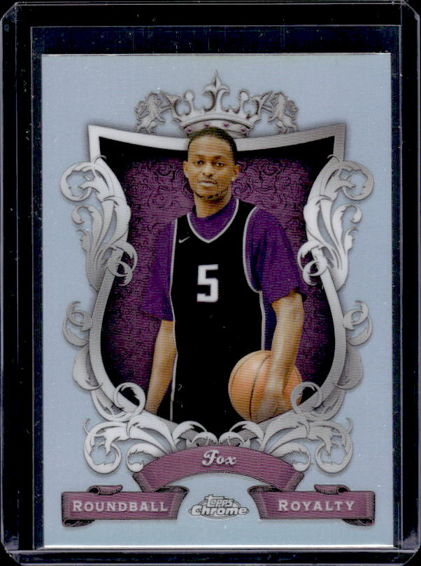 2023-24 Topps Chrome #RR-2 De'Aaron Fox Roundball Royalty