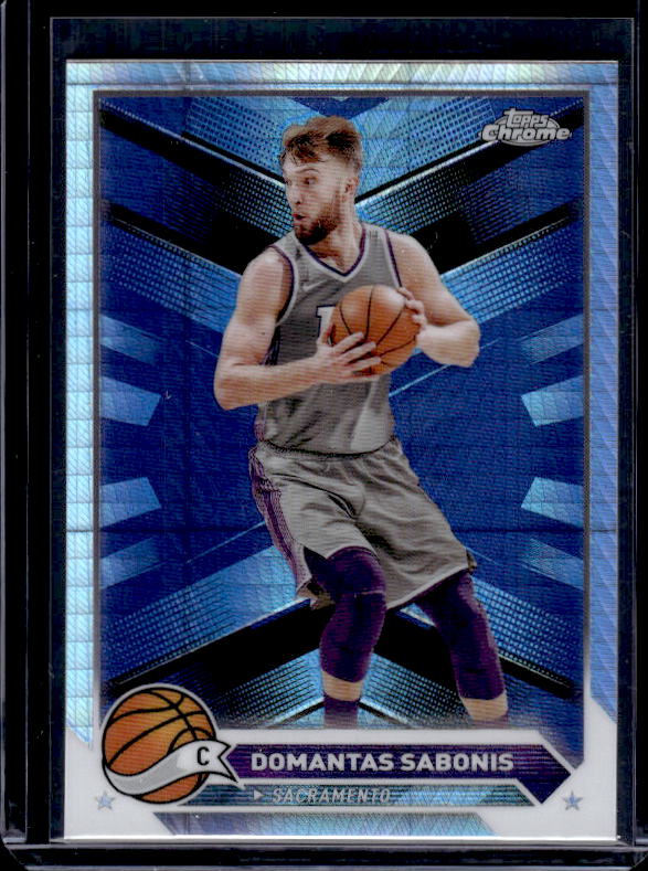 2023-24 Topps Chrome #10 Domantas Sabonis Prism Refractors