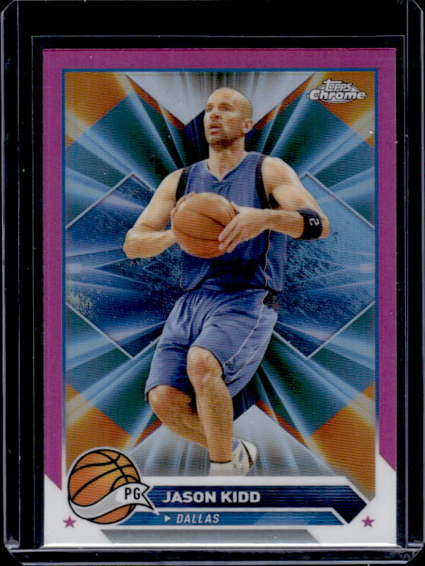 2023-24 Topps Chrome #77 Jason Kidd Magenta Refractors