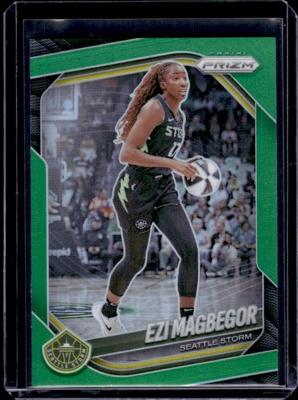 2025 Panini Prizm WNBA #36 Ezi Magbegor Green Prizms
