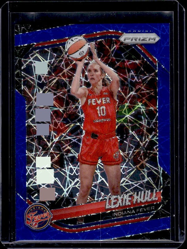 2025 Panini Prizm WNBA #51 Lexie Hull Blue Velocity Prizms