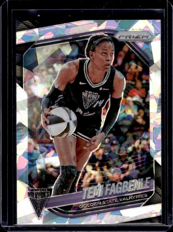 2025 Panini Prizm WNBA #68 Temi Fagbenle Ice Prizms