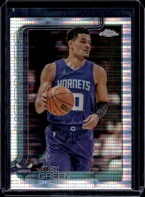 2025-26 Topps Chrome #47 Josh Green Prism Refractor