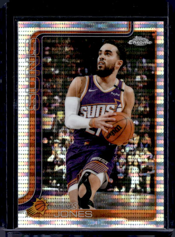 2025-26 Topps Chrome #146 Tyus Jones Pulsar Refractor