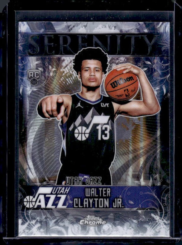 2025-26 Topps Chrome #SY-14 Walter Clayton Jr. Serenity