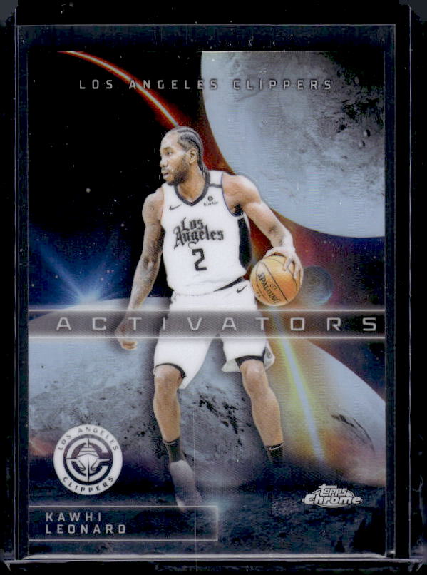 2025-26 Topps Chrome #AC-1 Kawhi Leonard Activators Refractor