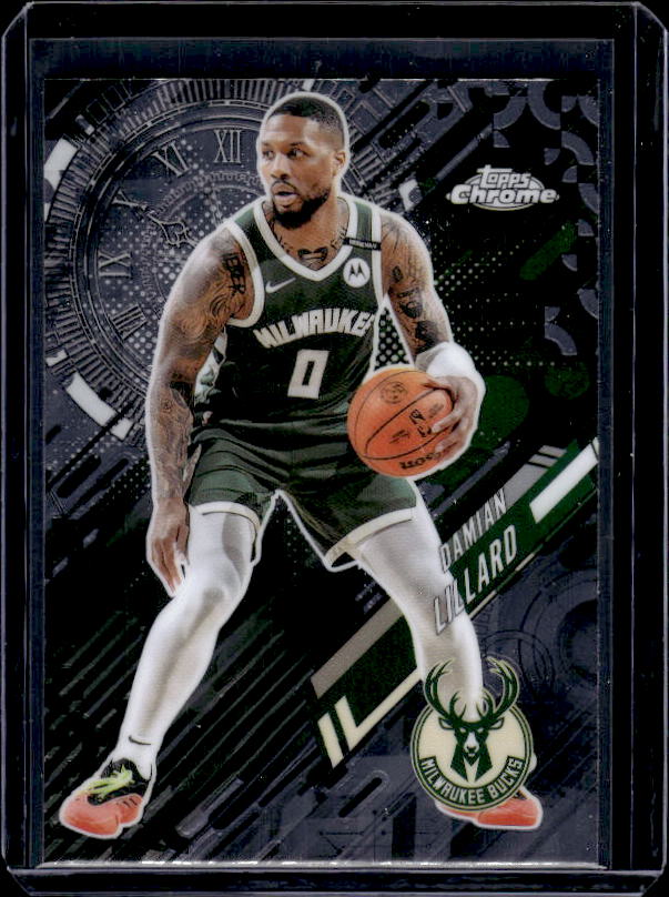 2025-26 Topps Chrome #GT-10 Damian Lillard Go Time