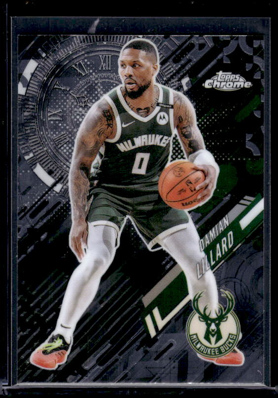 2025-26 Topps Chrome #GT-10 Damian Lillard Go Time