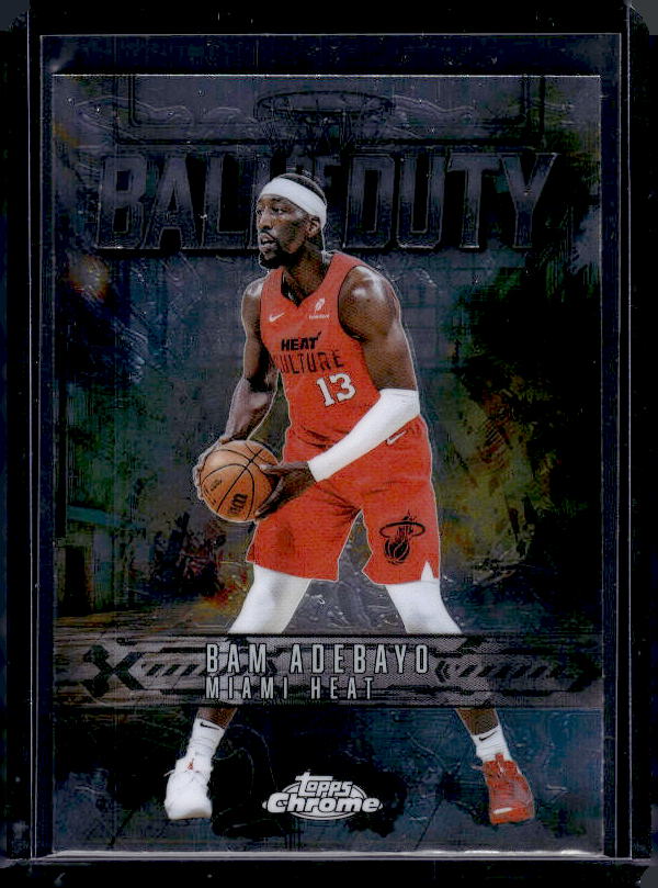 2025-26 Topps Chrome #BD-15 Bam Adebayo Ball of Duty