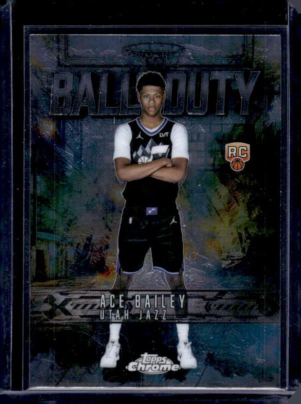 2025-26 Topps Chrome #BD-24 Ace Bailey Ball of Duty
