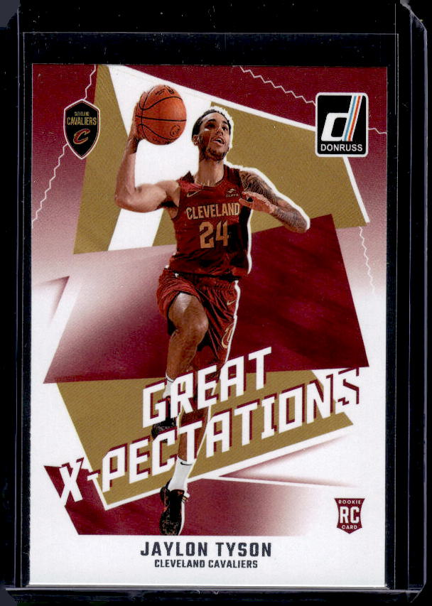 2024-25 Donruss #4 Jaylon Tyson Great X-Pectations