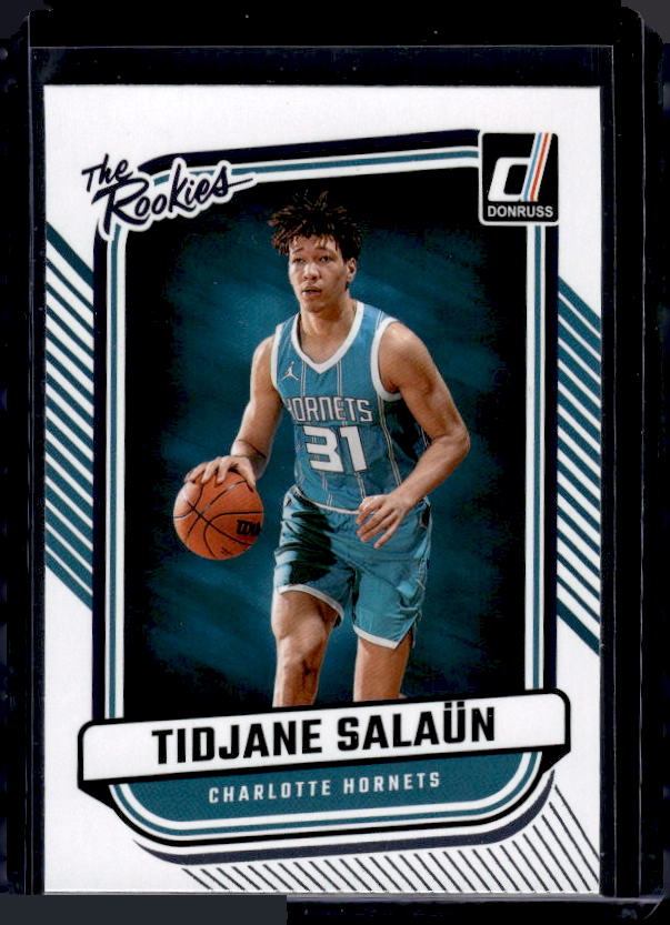 2024-25 Donruss #2 Tidjane Salaun The Rookies