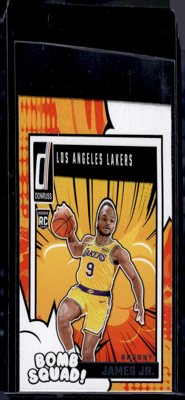 2024-25 Donruss #14 Bronny James Jr. Bomb Squad