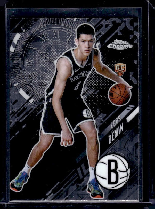 2025-26 Topps Chrome #GT-22 Egor Dëmin Go Time