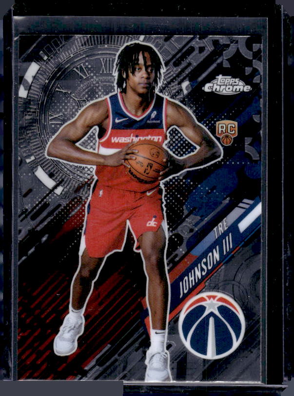 2025-26 Topps Chrome #GT-21 Tre Johnson III Go Time