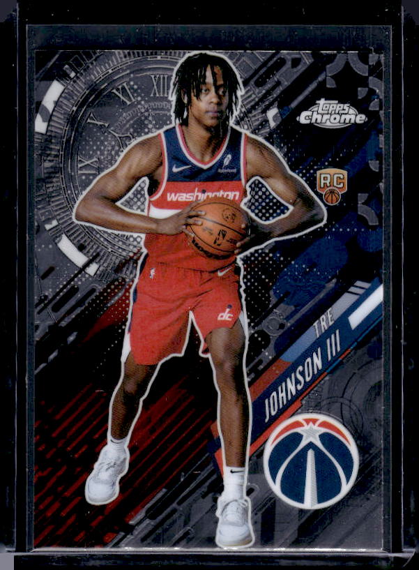 2025-26 Topps Chrome #GT-21 Tre Johnson III Go Time
