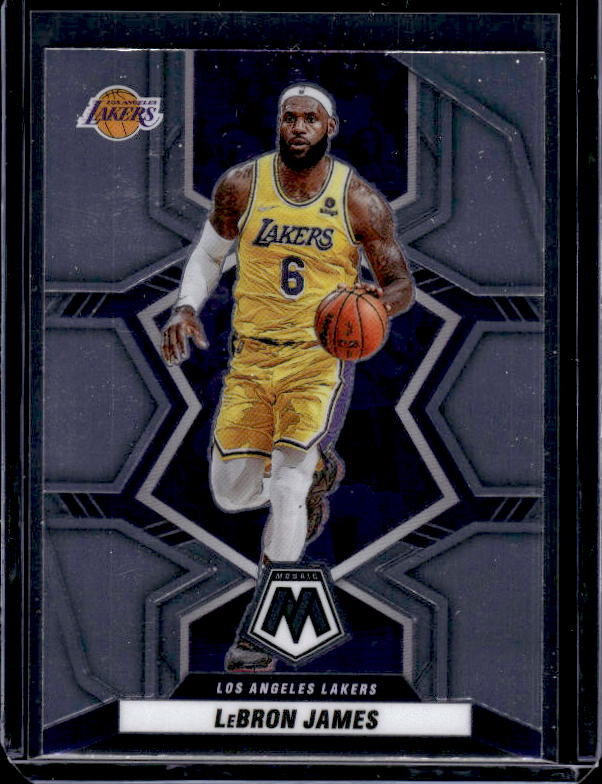 2021-22 Panini Mosaic #146 LeBron James
