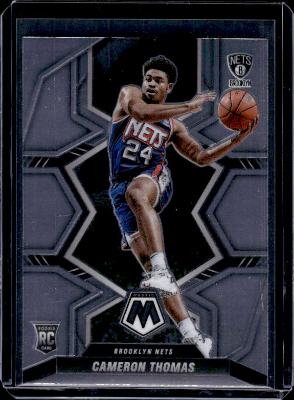 2021-22 Panini Mosaic #215 Cameron Thomas