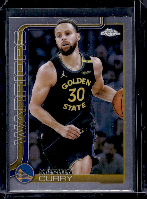 2025-26 Topps Chrome #201 Stephen Curry