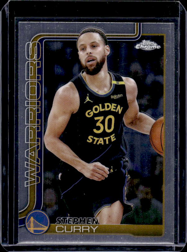 2025-26 Topps Chrome #201 Stephen Curry