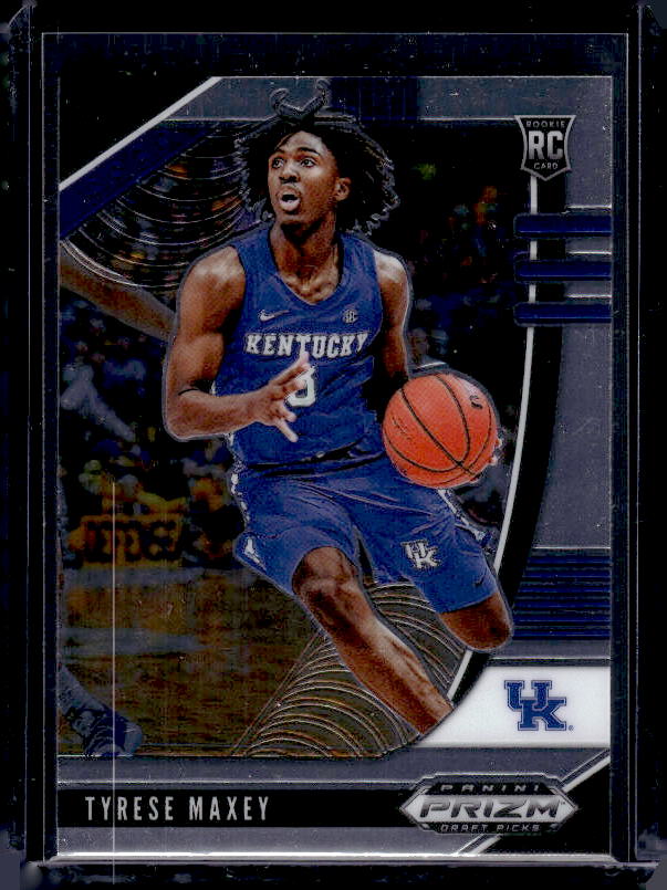 2020 Panini Prizm Draft Picks Collegiate #54 Tyrese Maxey