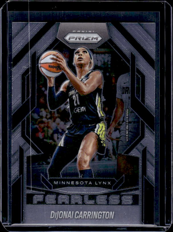 2025 Panini Prizm WNBA #10 Dijonai Carrington Fearless