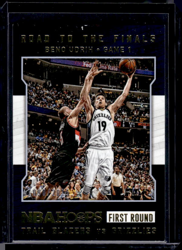2015-16 Hoops #7 Beno Udrih Road to the Finals #/2015