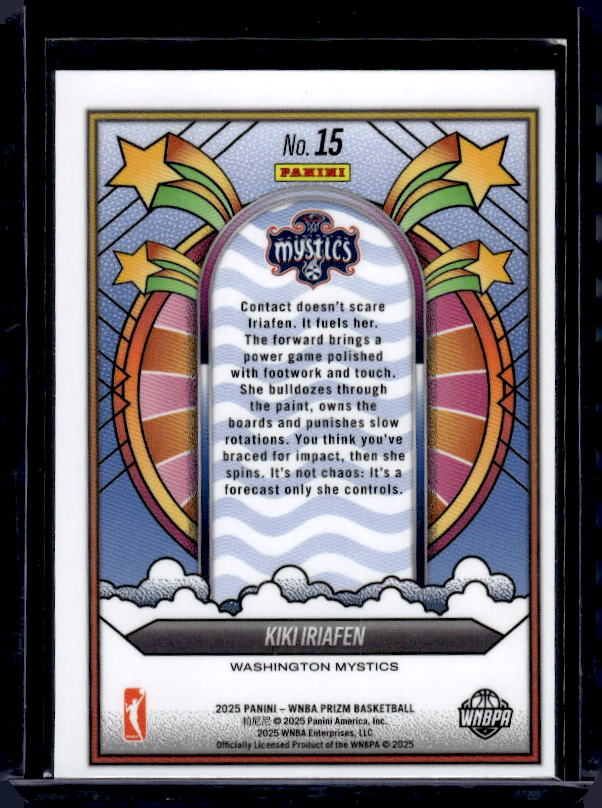 2025 Panini Prizm #15 Kiki Iriafen Groovy