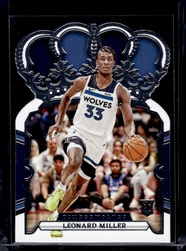 2023-24 Panini Crown Royale #96 Leonard Miller