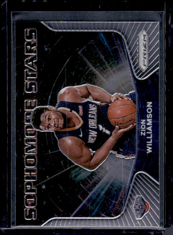2020-21 Panini Prizm #3 Zion Williamson Sophomore Stars