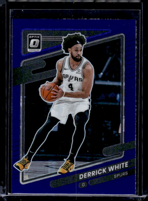 2021-22 Donruss Optic #4 Derrick White Purple