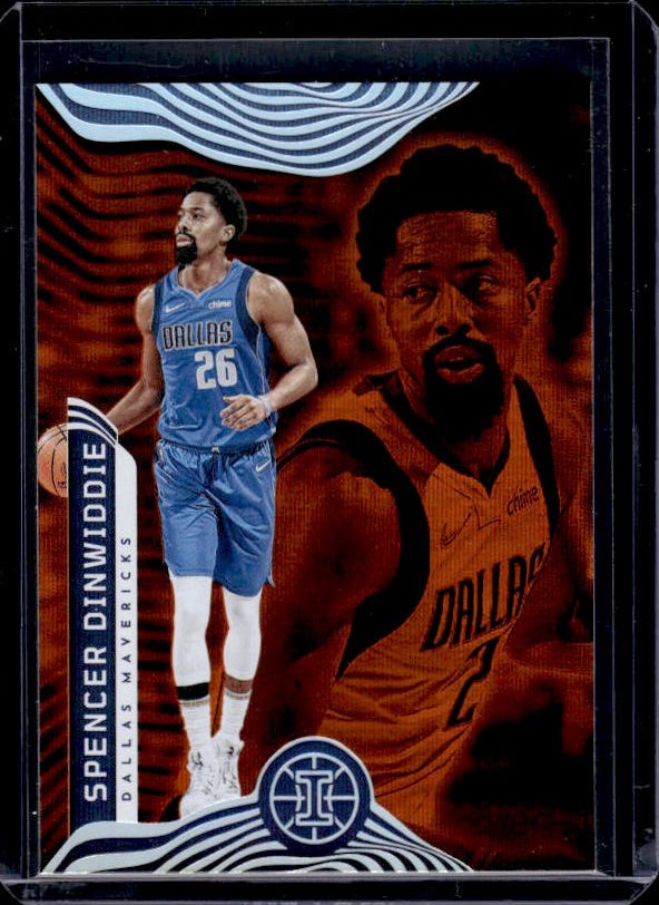 2021-22 Panini Illusions #71 Spencer Dinwiddie Orange