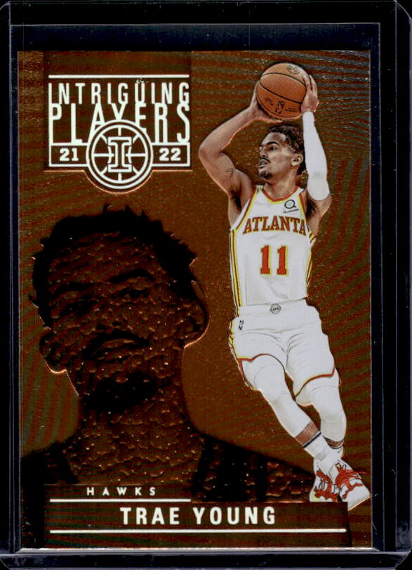 2021-22 Panini Illusions #12 Trae Young Intriguing Players Orange
