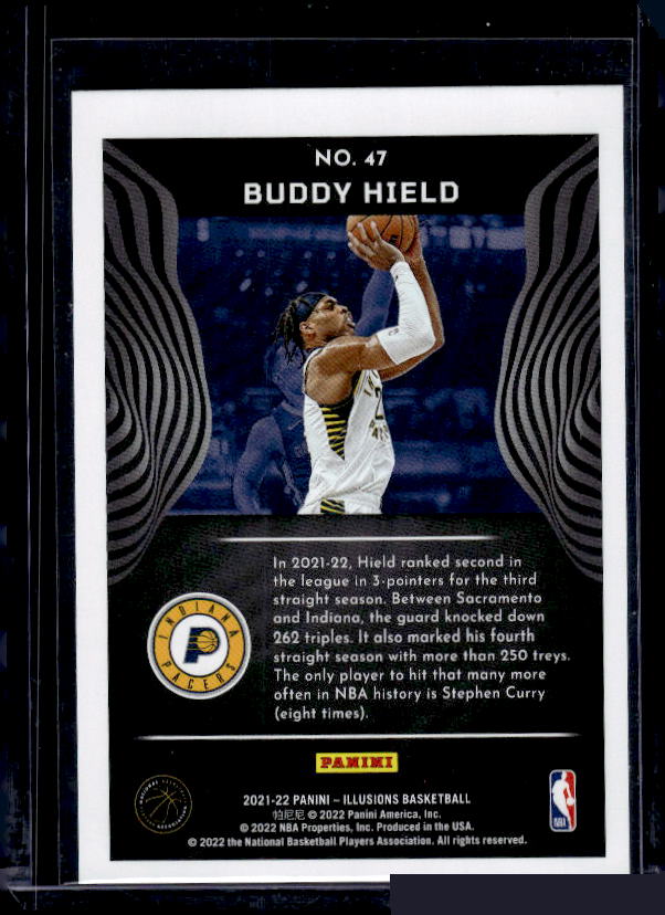 2021-22 Panini Illusions #47 Buddy Hield Emerald