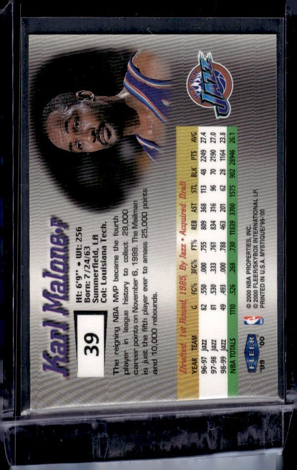 1999-00 Fleer Mystique #39 Karl Malone
