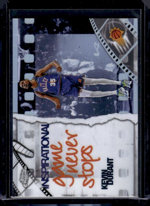 2025-26 Topps Chrome #IP-4 Kevin Durant Inspirational Refractor