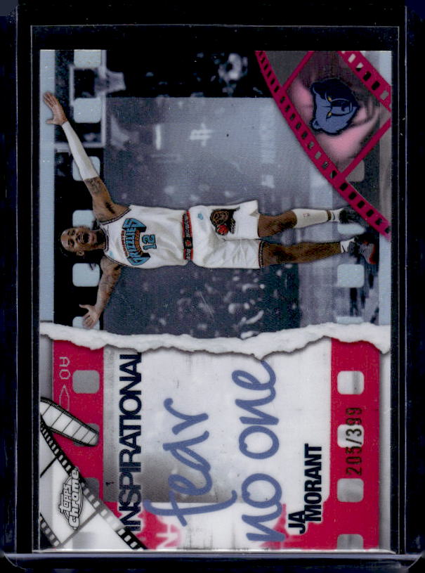 2025-26 Topps Chrome #IP-15 Ja Morant Inspirational Magenta Refractor #/399
