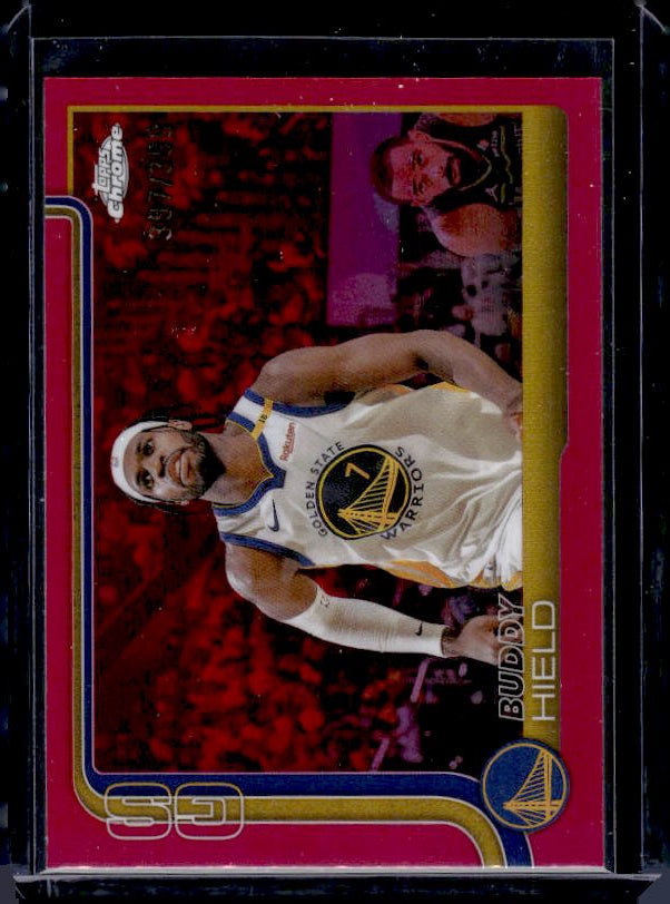 2025-26 Topps Chrome #215 Buddy Hield Magenta Refractor #/399