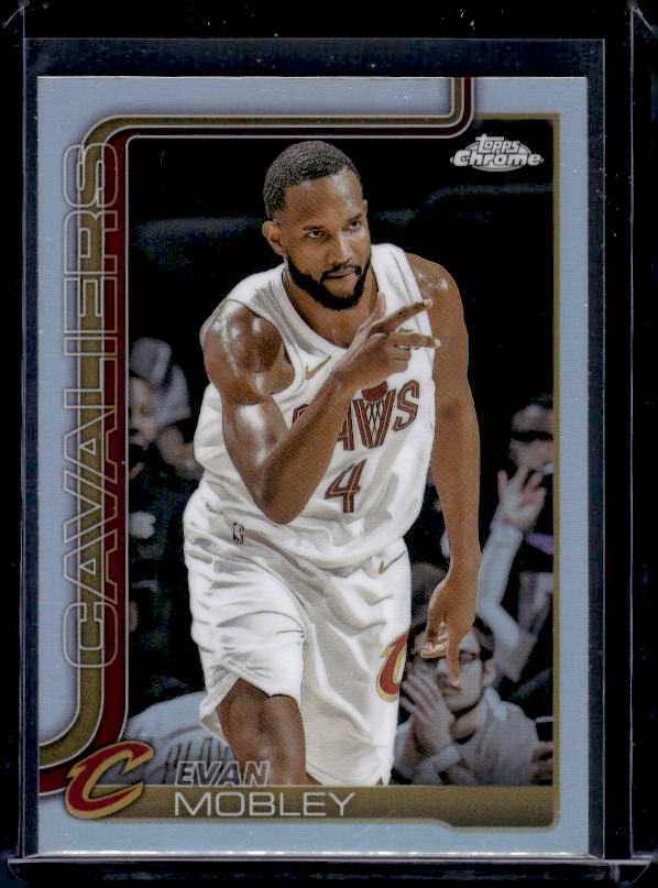 2025-26 Topps Chrome #67 Evan Mobley Refractor