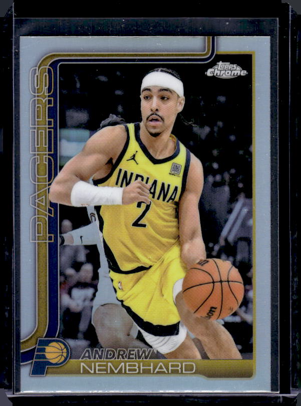 2025-26 Topps Chrome #97 Andrew Nembhard Refractor