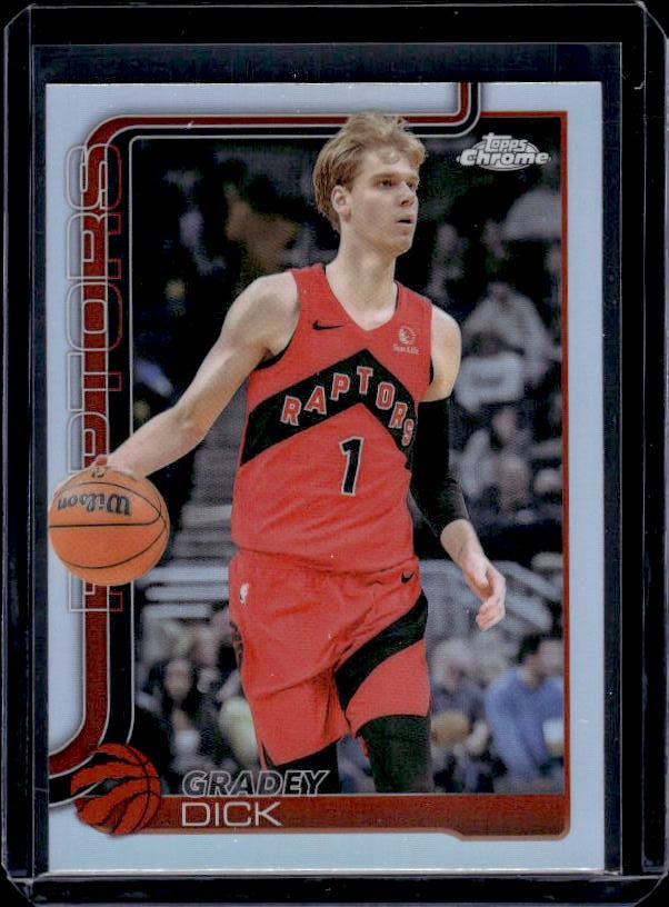 2025-26 Topps Chrome #214 Gradey Dick Refractor