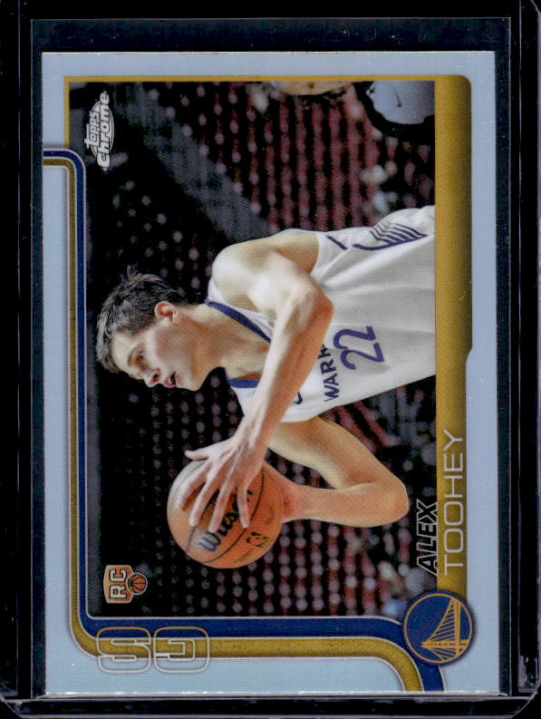 2025-26 Topps Chrome #298 Alex Toohey Basketball Refractor