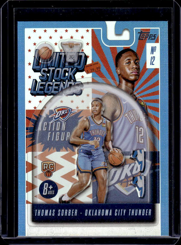 2025-26 Topps #LST-15 Thomas Sorber Limited Stock Legends